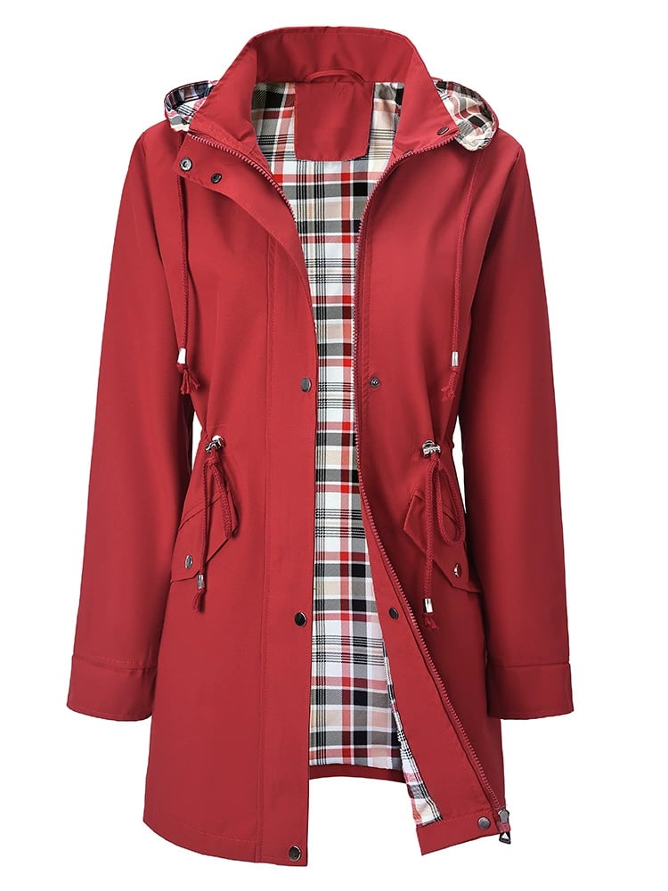 ✨Womens Chic. Lightweight. Waterproof Jacket 🍃🧥-Unleash Style and Durability in Any Storm!