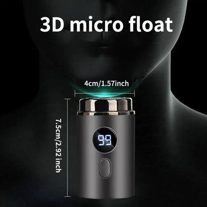 Mini Portable Rechargeable Shaver with Digital Display