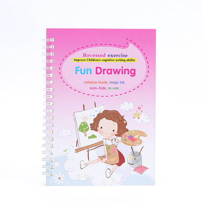 Groove Grid Handwriting Book for Kids