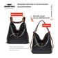 Large Capacity PU Leather Bucket Bag