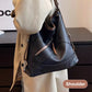 Large Capacity PU Leather Bucket Bag
