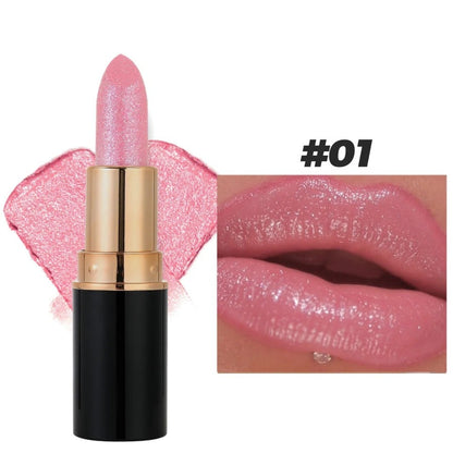 🔥Lip Gloss Diamond Waterproof Glitter Lipstick🔥