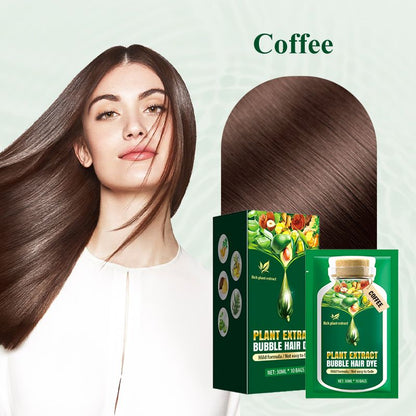 🌟Buy 5 get 5 free🌟Plant Extract Hair Care Bubble Dye Cream