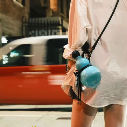 Retro Gourd-Shaped Water Bottle for Sports & Travel