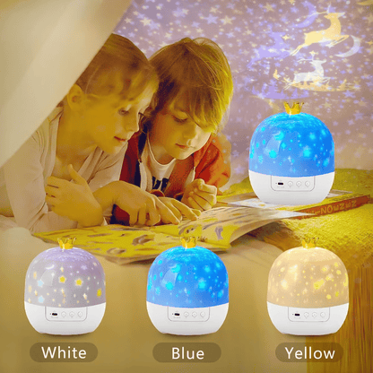 🎃👻 Children's Night Light Projector With 21 Films 🔋Type-C charging