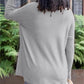 LONG SLEEVE THUMBHOLE SWEATER POCKET TUNIC💥