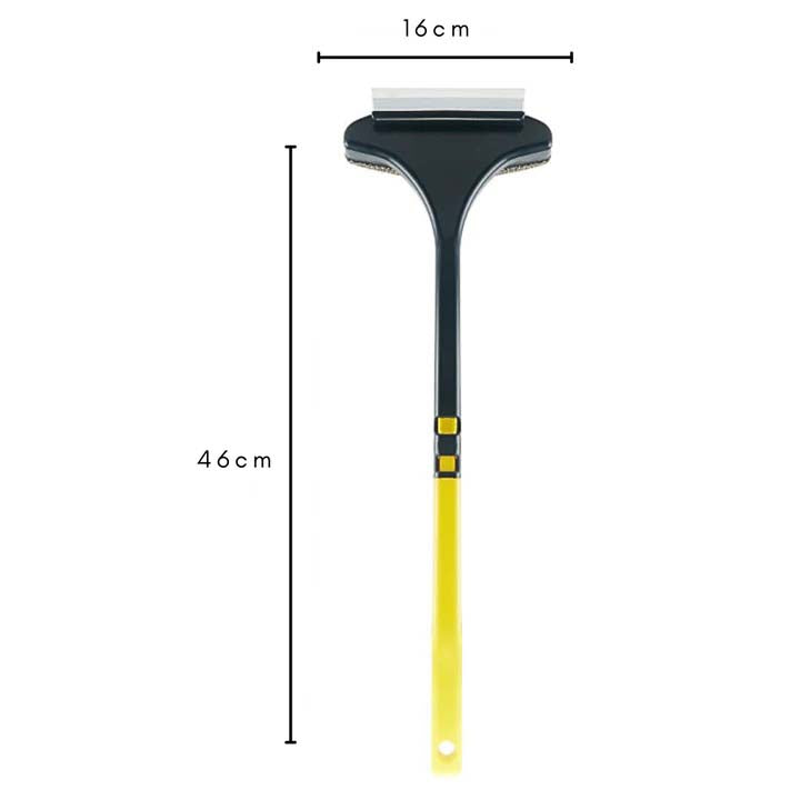 Window Cleaning Tool with Dual-Head