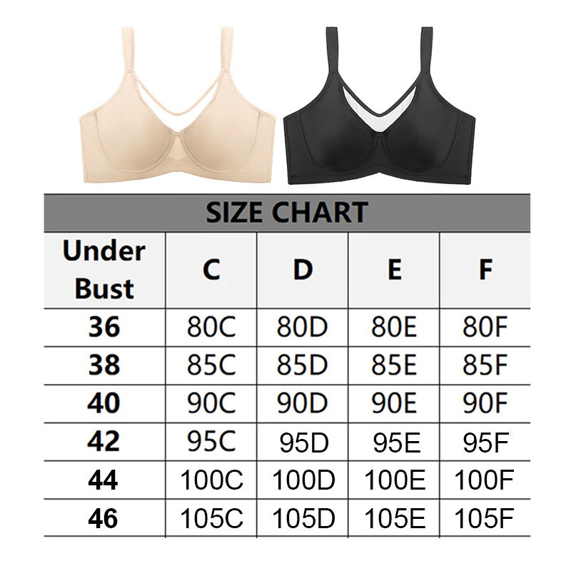 💐Women's Elegant Sheer Full Coverage Plus Size Bra