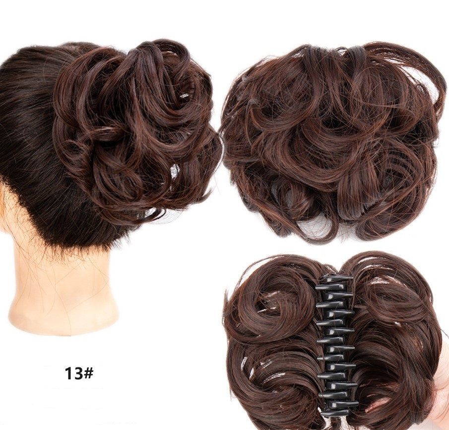 Claw Clip Wig for Natural Hair Bun