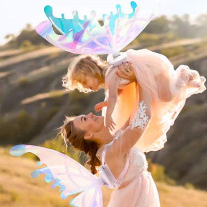 🔥Rechargeable Electric Fairy Wings with LED Lights and Music🧚‍♀️