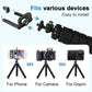 Flexible Mini Octopus Tripod (Remote control included)