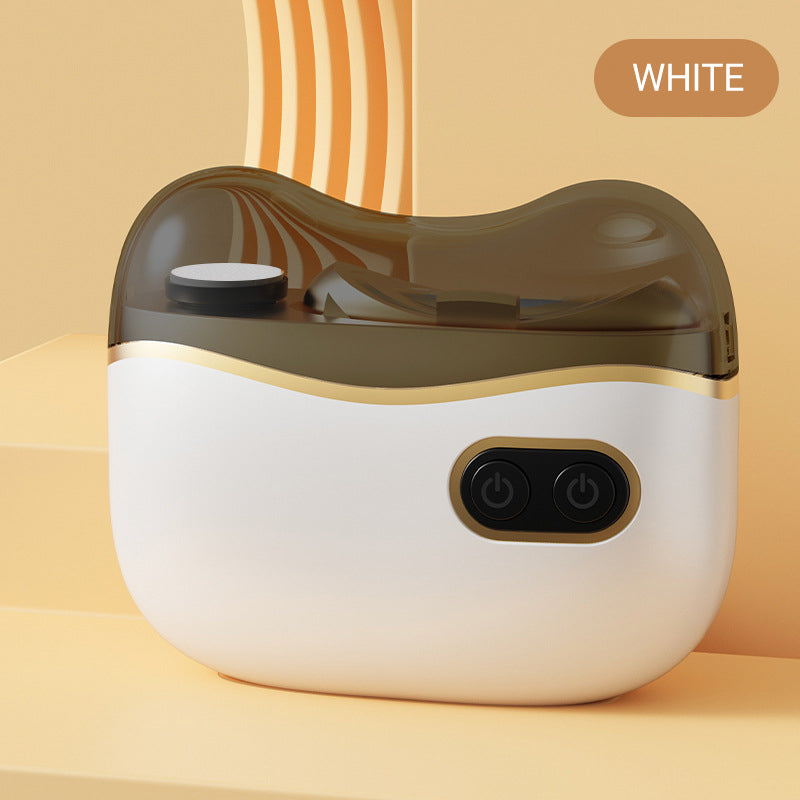 💅2-IN-1 ELECTRIC NAIL KIT - Rechargeable & Waterproof, Professional Manicure/Pedicure Set with 6 Attachments for Home Use 🏠🔧