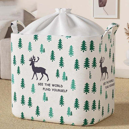 Large Capacity Foldable Storage Basket
