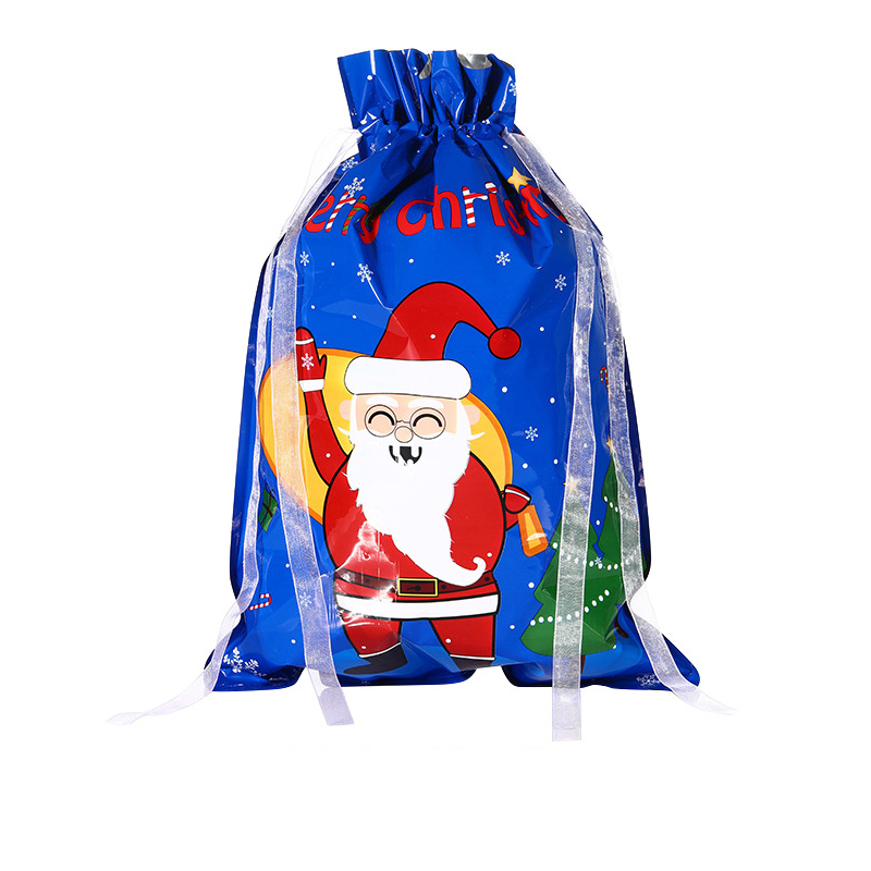 Christmas Drawstring Gift Bags