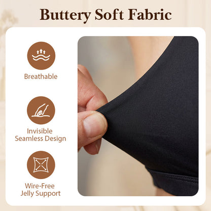 💞Women's Wire-Free Jelly Support Triangle Bralette