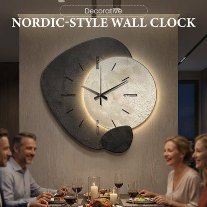 Decorative Nordic-Style Wall Clock