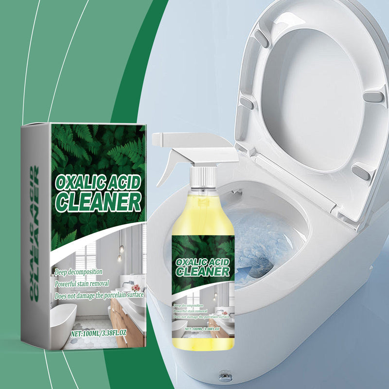 【CLEARANCE!】Molecular-Level Cleaning Tech! Oxalic Acid Cleaner Dissolves Rust🚽✨