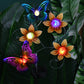 Colorful Butterfly & Flower Outdoor Solar Garden Light
