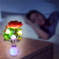LED Nightlights In The Form Of Simulated Flowers With Intelligent Control For The Bedroom