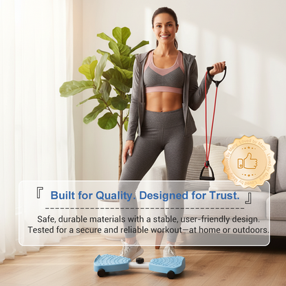 🦵🧘‍♀️Compact Cardio Twisting Stepper Machine✨