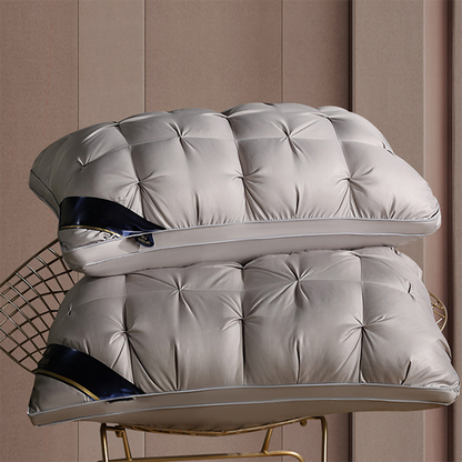 💞 Washable Ergonomic Neck Pillow – Breathable and soft with 3D stitching.