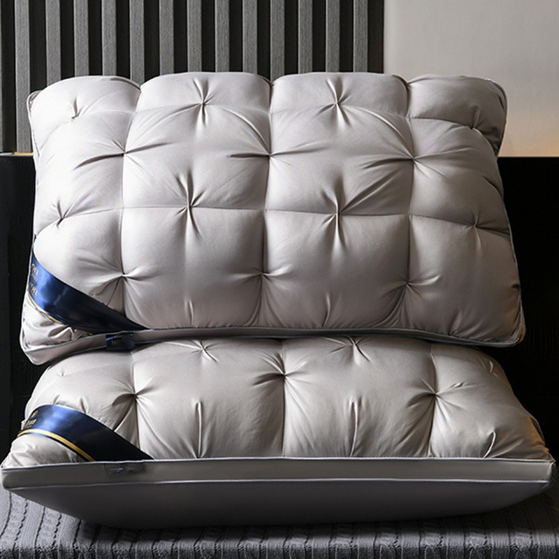 💞 Washable Ergonomic Neck Pillow – Breathable and soft with 3D stitching.