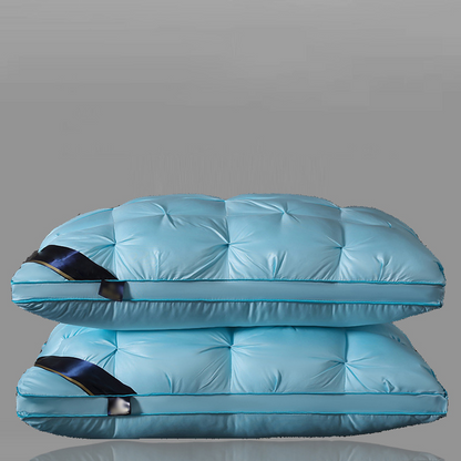 💞 Washable Ergonomic Neck Pillow – Breathable and soft with 3D stitching.