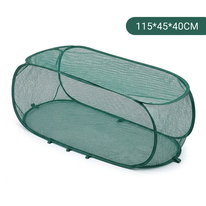 Foldable Pop-Up Plant Mesh Cover – Protects Plants, Breathable Design & Easy Setup 🌿