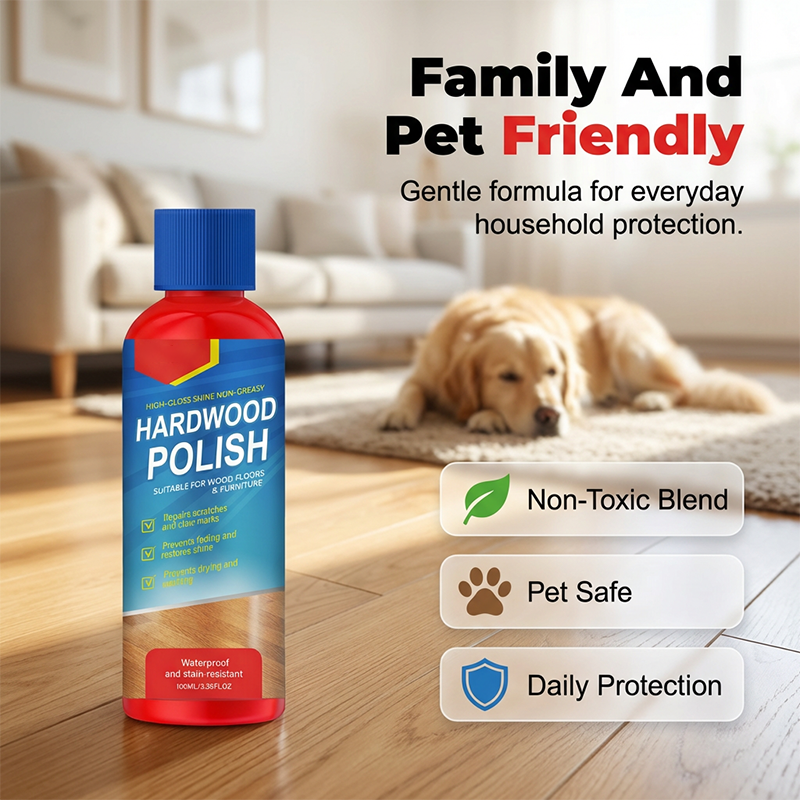 ✨ Restore & Protect Your Wood Floors – Instant High-Gloss Shine for Home Surfaces!