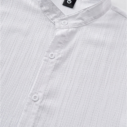 ✨New Arrival👕Men's Summer Stand Collar Short Sleeve Shirt