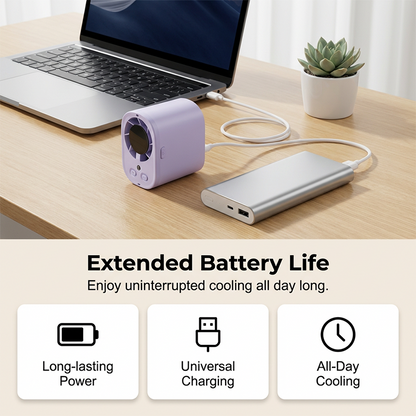 🌀Mini Handheld Fan ⚡ Brushless Motor High-Speed 💨 Portable & Lightweight ✨ Cool Anywhere❄️