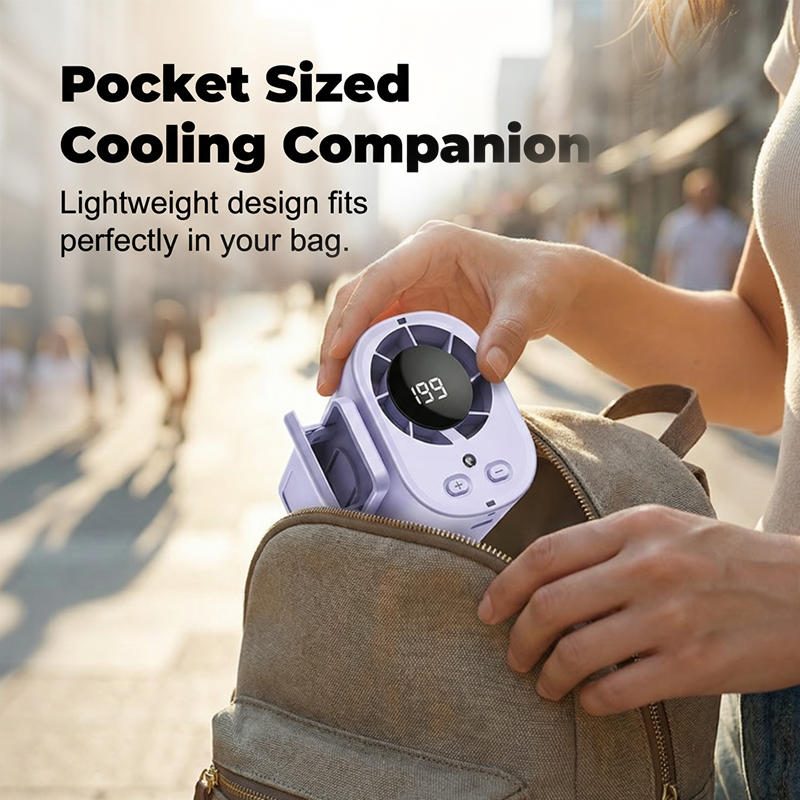 🌀Mini Handheld Fan ⚡ Brushless Motor High-Speed 💨 Portable & Lightweight ✨ Cool Anywhere❄️