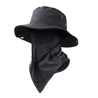 🎉 UV Protection Bucket Hat with Face Cover