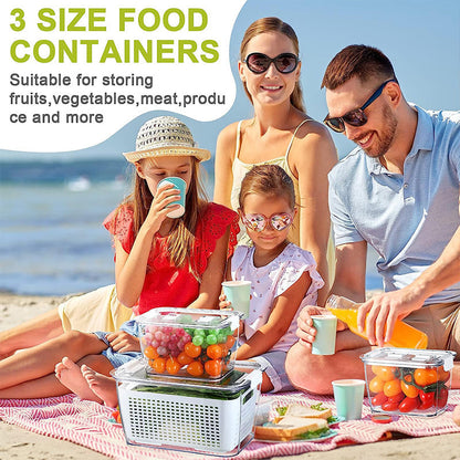 🔥Fresh Produce Vegetable Fruit Storage Container