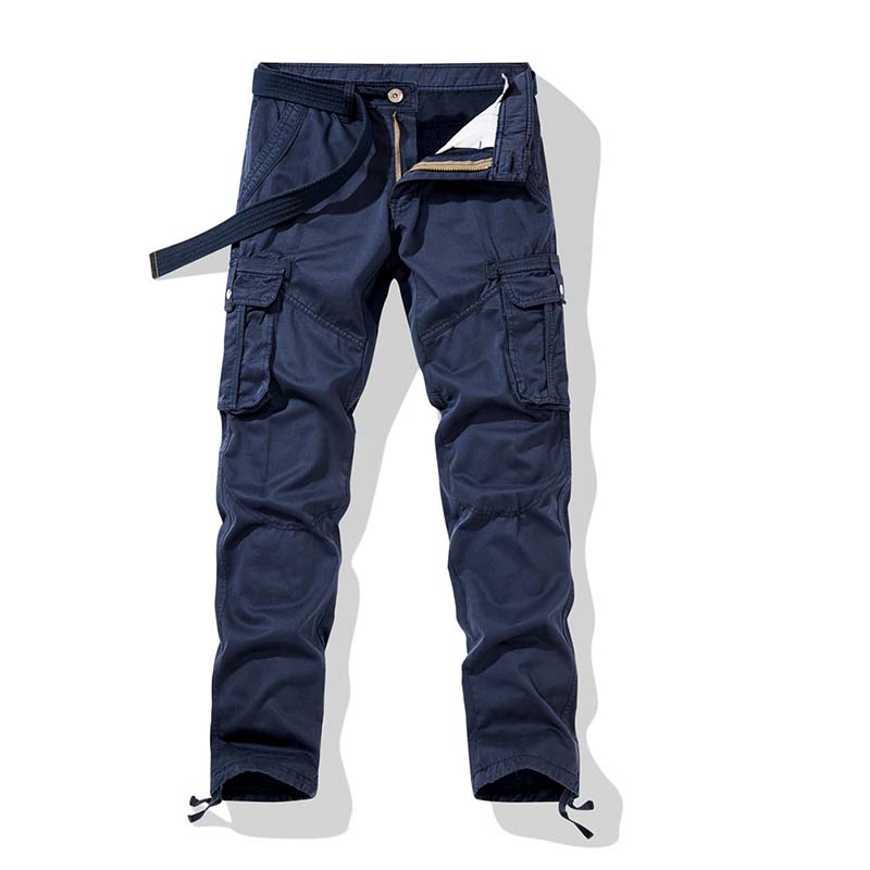 👖 Men's Classic Tactical Cargo Pants – Multi-Pocket, Durable, Adjustable Cuffs 🔧