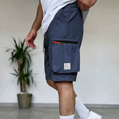 Men's Casual Cargo Shorts with Multi-Pockets✨