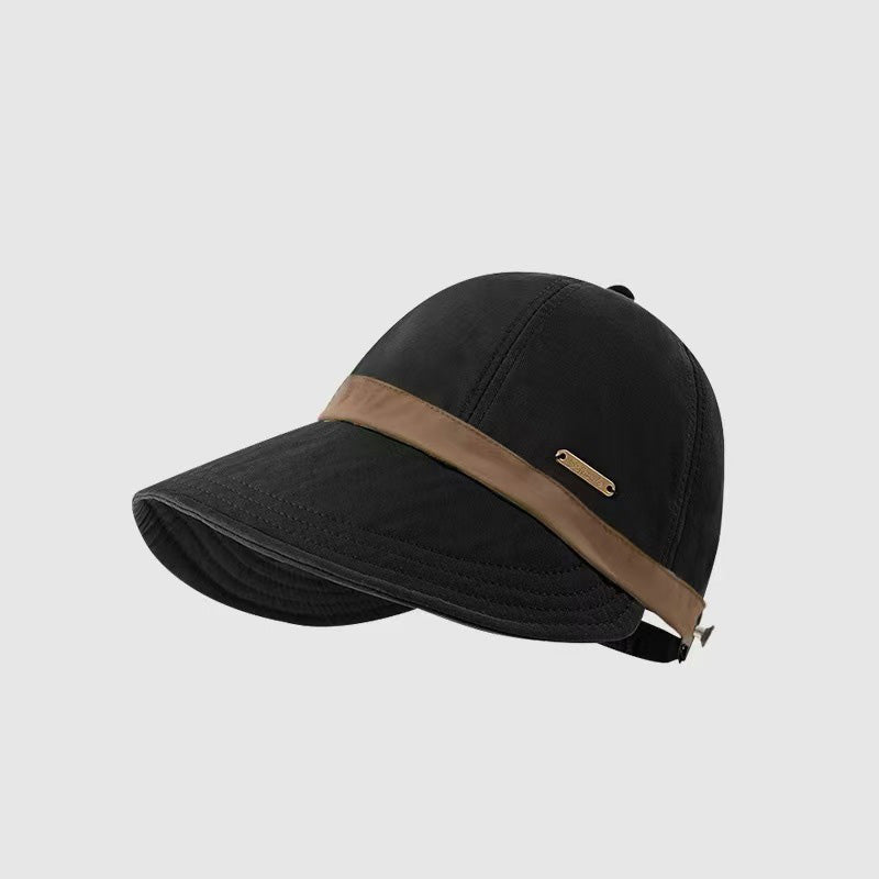 🧢 Women’s Wide Brim Sun Hat ✅ Ponytail Opening & UV Shade | Lightweight Outdoor Baseball Cap ☀️