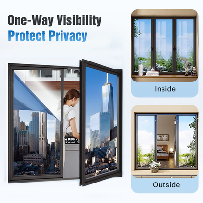 Window Peeping Proof Sticker