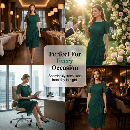 👗Elegant Fashion Solid Color Dress – Flattering Fit, Versatile Style & Comfortable Fabric 💃
