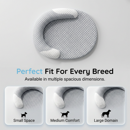 🛏️ Cooling Pet Bed with Breathable Mesh