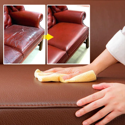 🌟Leather Paint & Repair Kit – 11 Vivid Colours, Protective Semi-Gloss Finish. Restores Shoes, Sofas & Accessories – Safe, Non-Toxic & Easy to Apply! 💪✨