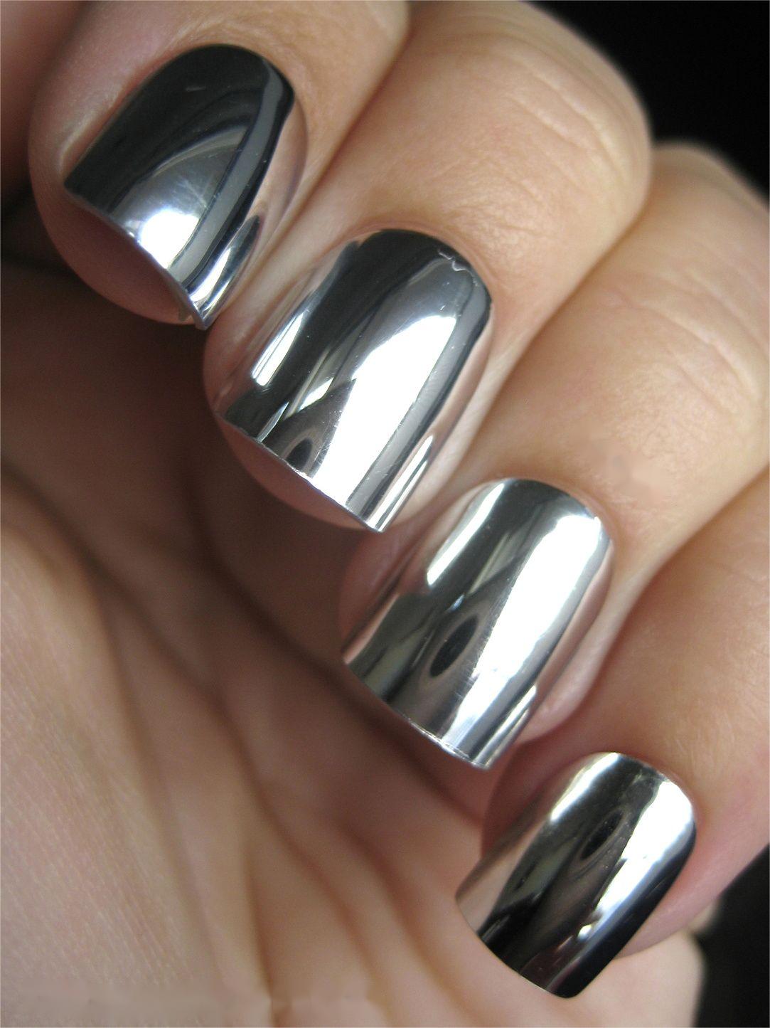 Glamorous Metallic Mirror Nail Polish