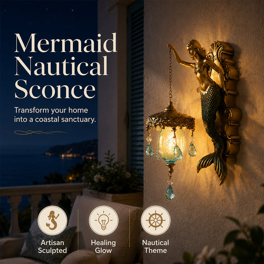 🧜‍♀️Vintage Mermaid Wall Sconce