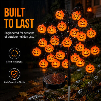 🎃🦇 43% OFF!👻Waterproof Halloween Pumpkin Solar Branch Lights