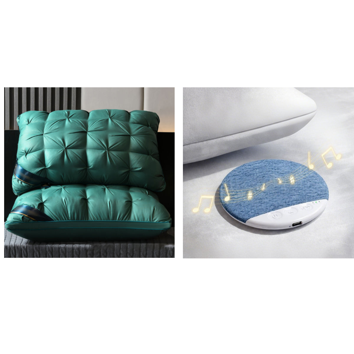 💞 Washable Ergonomic Neck Pillow – Breathable and soft with 3D stitching.