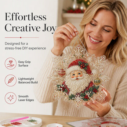 🎅Early Christmas Gift 50% OFF🎄Christmas Diamond Art Hanging Kit