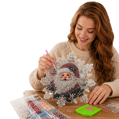 🎅Early Christmas Gift 50% OFF🎄Christmas Diamond Art Hanging Kit