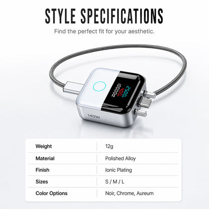 🔋⚡ Smart Charging Protector — 140W USB-C, Auto Disconnect