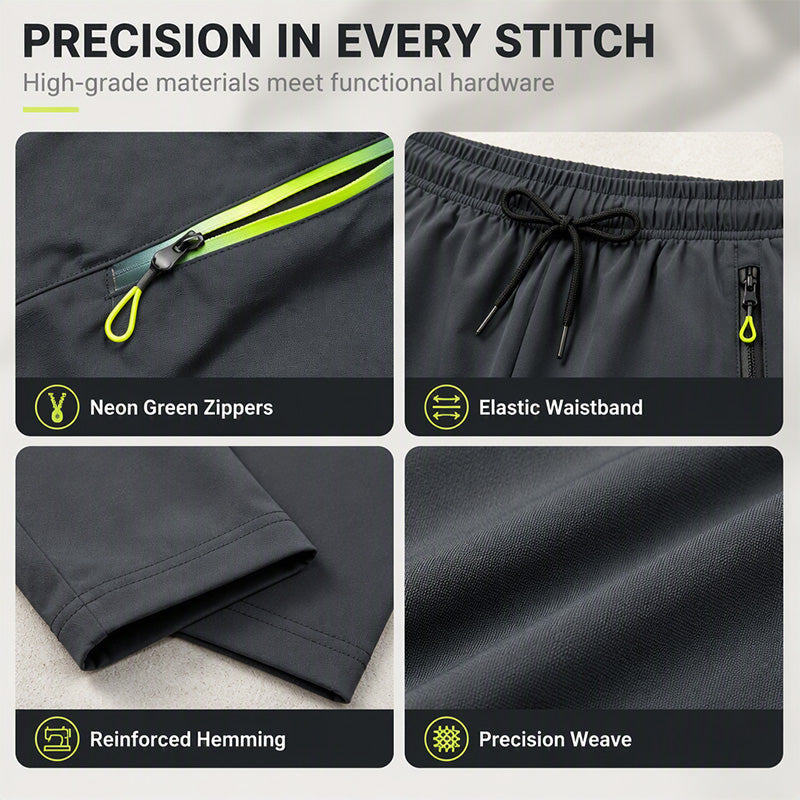 ⌛Limited-Time Offer-Women's Casual Athletic Pants with Zipper Pockets