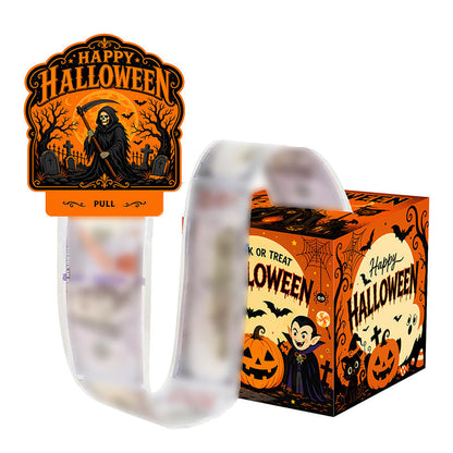 🎃 Halloween Money Pull Box — Endless Cash Ribbon 🎁